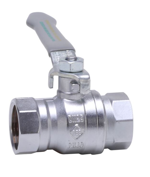 comfort-Kugelhahn Universal bleifrei Gas und Trinkw. DN 20 (3/4") Hebelgr. Ms/vc