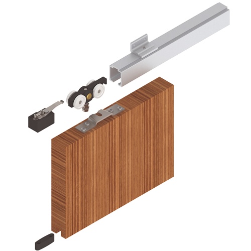 Schiebetürsystem 140 2100mm EV1 elox.HLT