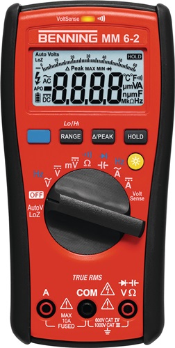 Multimeter MM 6-2 0,000 V -1000 V AC/DC