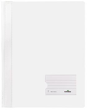 DURABLE Schnellhefter DURABLE DURALUX® TRANSLUZENT DIN A4 Überbreite PVC weiß