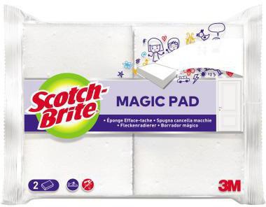 SCOTCH-BRITE(TM) Fleckenradierer Scotch-Brite(TM) 11 x 3 x 7 cm (B x H x T) weiß 2 St./Pack.
