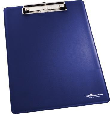 DURABLE Klemmbrett DURABLE 22 x 32 cm (B x H) DIN A4 PVC dunkelblau