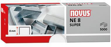 NOVUS Heftklammer NOVUS NE8 SUPER Elektrohefter Stahl verzinkt 5.000 St./Pack.
