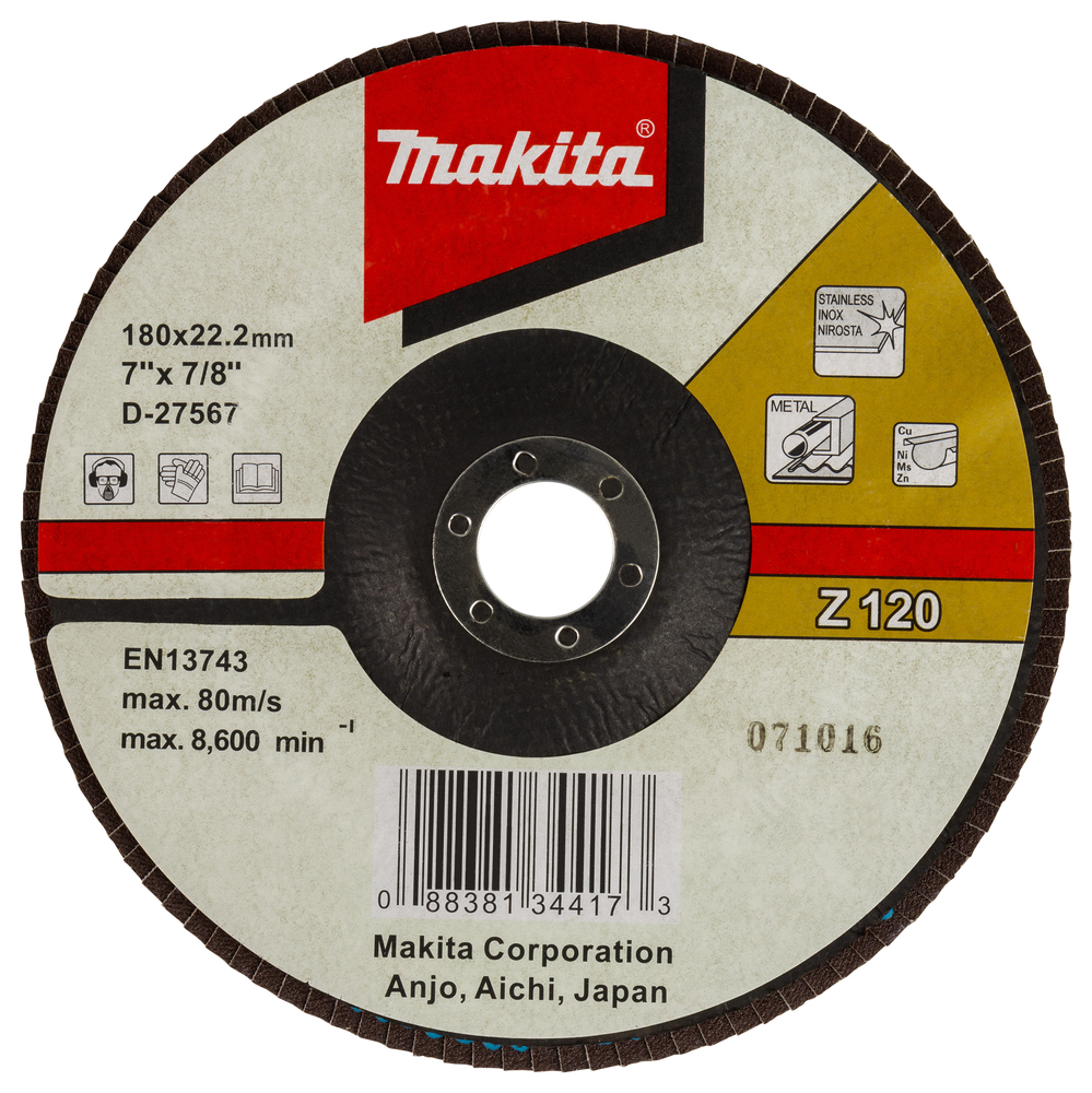 D-27567 Fächerscheibe