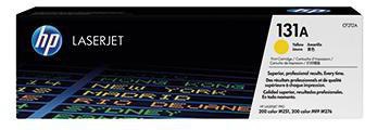 HP Toner HP Originalzubehör 131A ca. 1.800 Seiten gelb