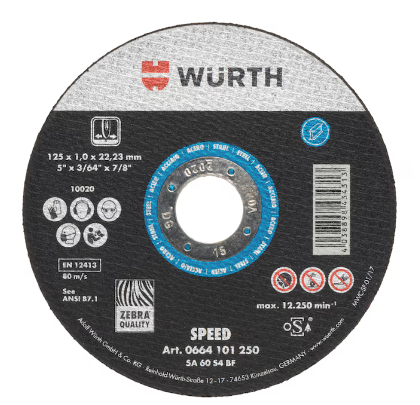 Ø 115 mm Trennscheibe Speed für Stahl