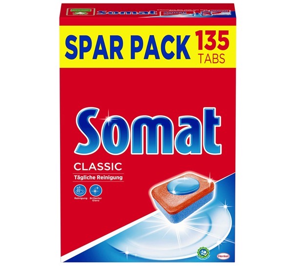 Somat Spülmaschinen Tabs (VE 135 Stück)