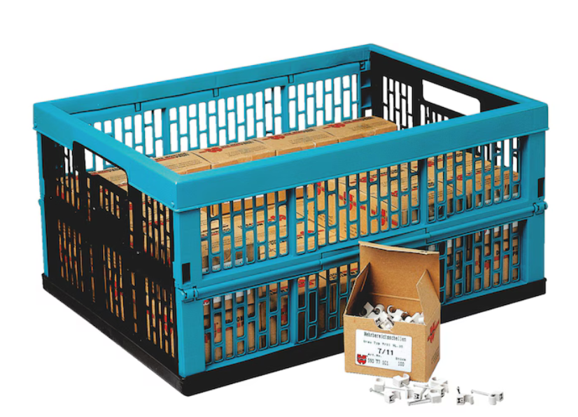 2,0x25 mm Nagelschellenklappbox (Klemmbereich 7-12 mm)