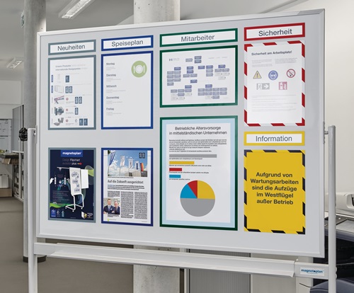 Magnetrahmen DIN A3 blau magnethaftend M