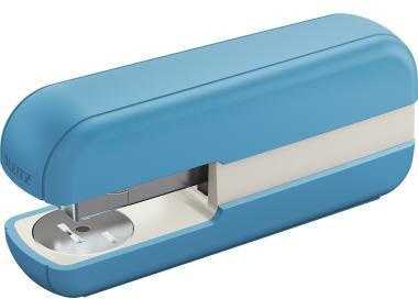 LEITZ Heftgerät Leitz Cosy 5567 24/6 26/6 fest/lösbar 30 Bl. (80 g/m²) inkl. 200 Heftklammern 24/6 Metall/Kunststoff blau