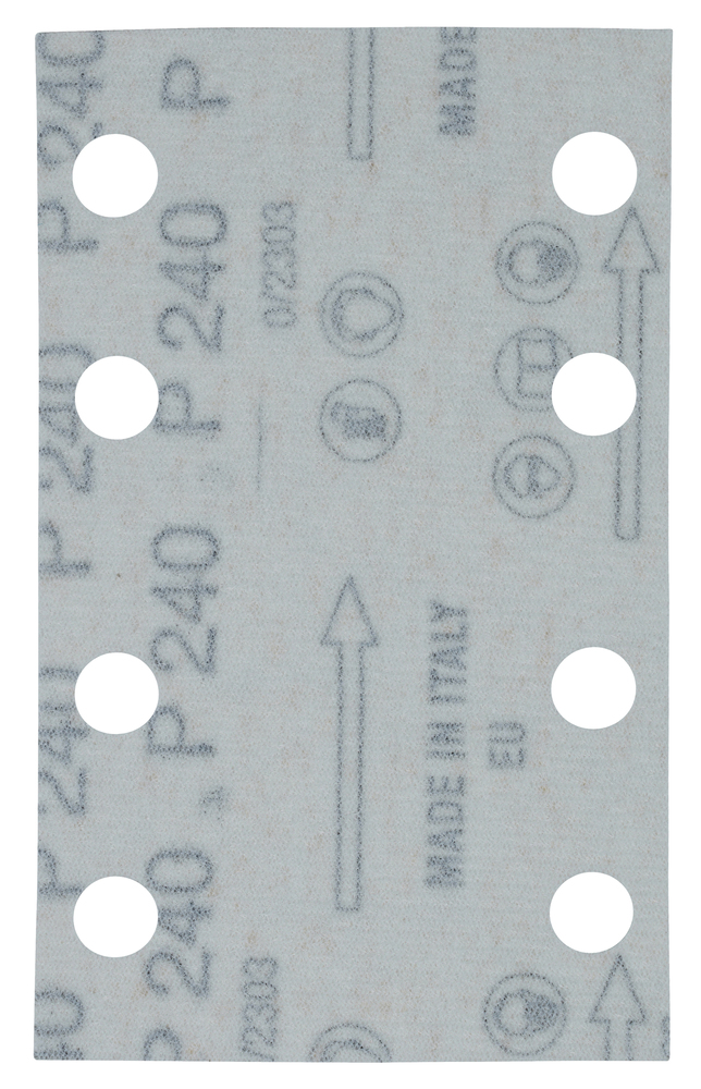 E-23569 Schleifpapier A240 80x130mm Klett
