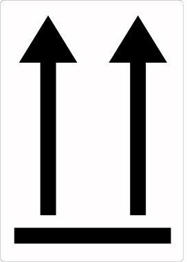 DR-LABEL Hinweisetikett DR-Label 74 x 105 mm (B x H) Papier weiß 500 Etik./Pack.