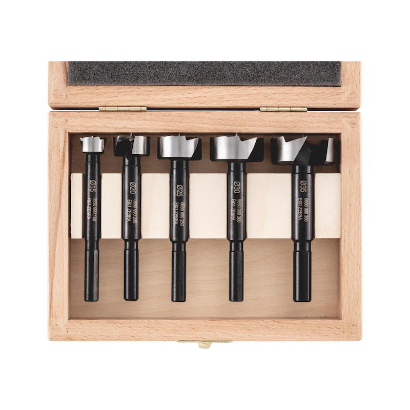 5.-tlg. Forstnerbohrer-Sortiment Longlife & Speed