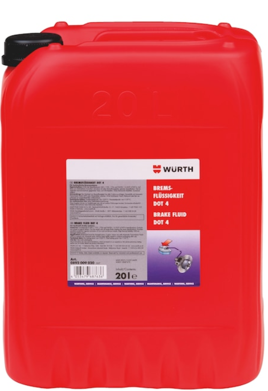 Bremsflüssigkeit DOT 4 für hydraulische Bremssysteme I 20 l