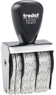 TRODAT Datumstempel trodat® Classic 1020 32 x 5 mm (B x H) Monat in Buchstaben Metall/Kunststoff