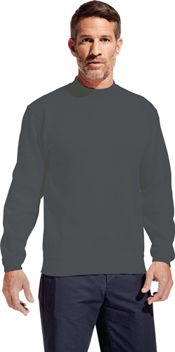 Men´s Sweatshirt 80/20 Gr.L steel grey P