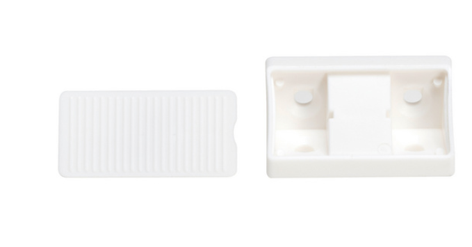 Eckverbinder mit Deckel (ST)