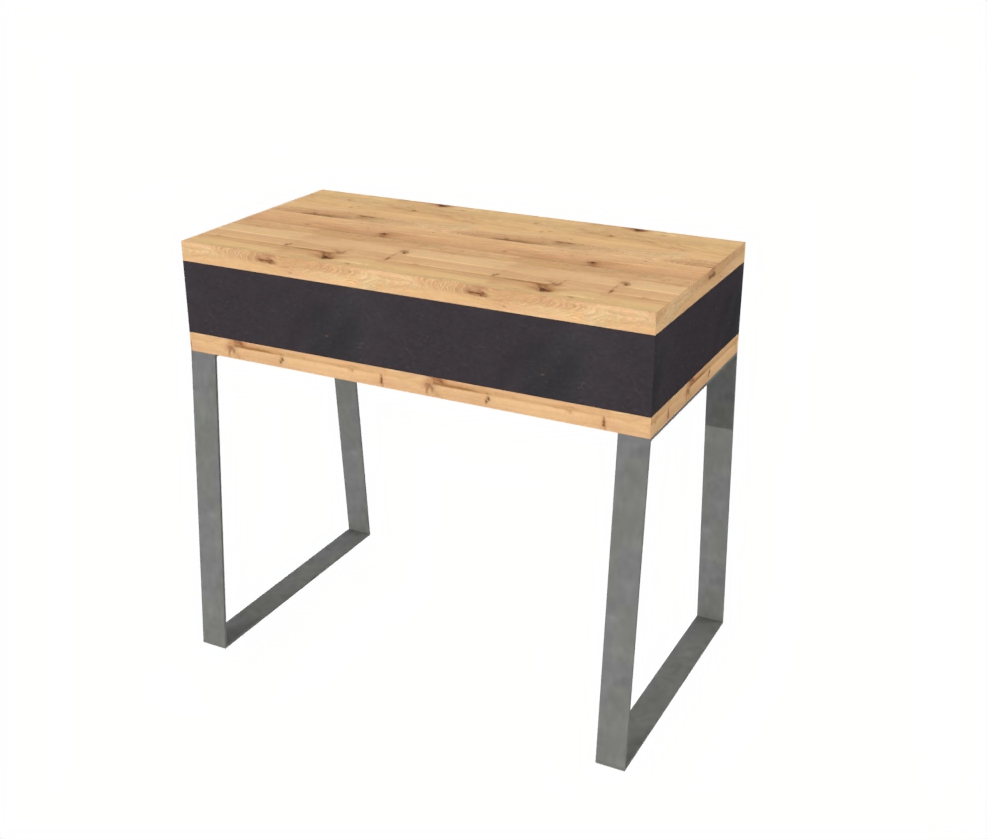 Tisch mit zwei Schubladen von ungrund