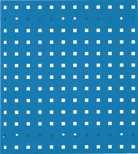 Lochplatte B450xL500mm himmelblau RASTER