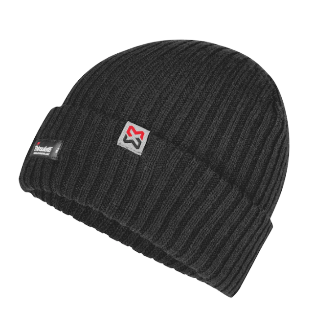 Thinsulate® Strickmütze | Schwarz
