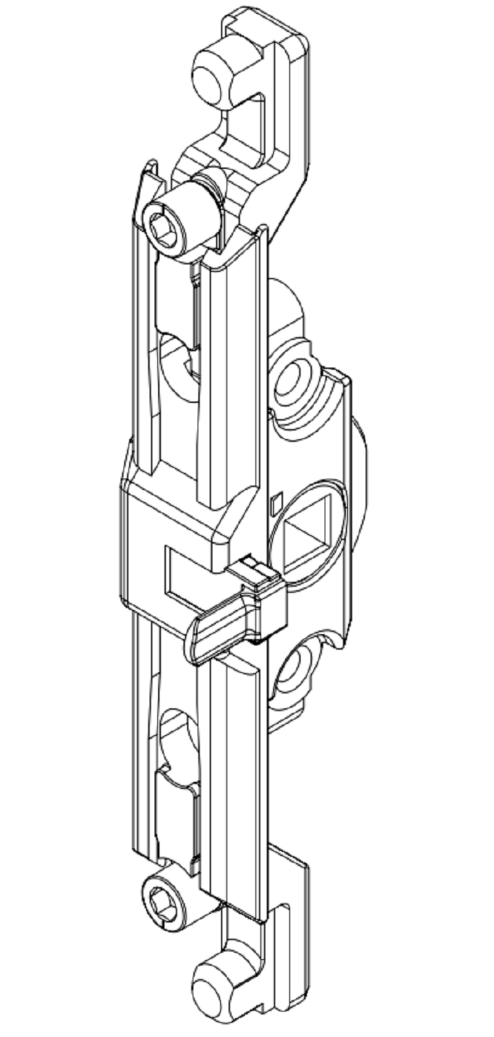 Kammergetriebe m.FBS D sw (VE=100) /RG149