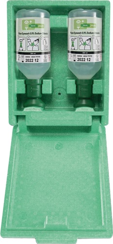 Augenspülstation 2x0,5l H280xB230xT110ca