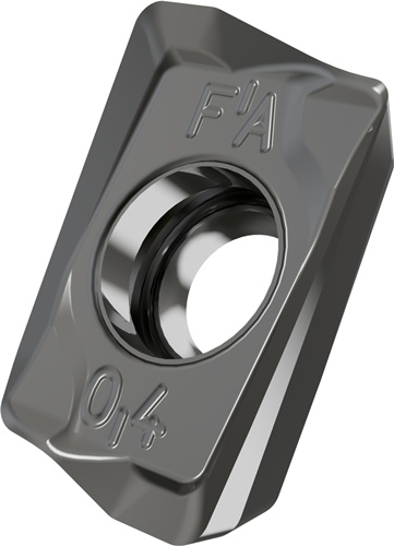 PRAMET Fräswendeschneidplatte ISO ADEX 070208FR-FA:HF7 Bohrungs-D. 2,2mm Farbe Silber