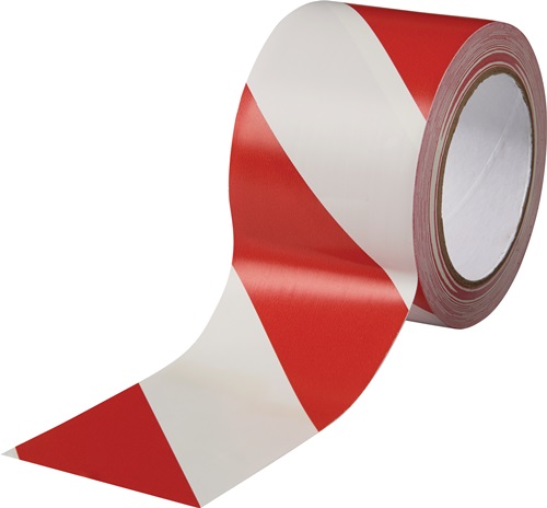 Bodenmarkierungsband Easy Tape PVC rot/w