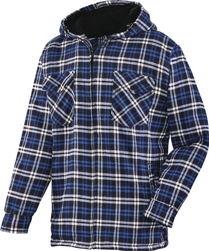 Thermohemd WILLISTON Gr.L blau/weiß TEXX