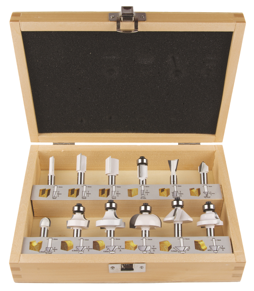 D-53556 Fräser-Set 8mm 12Stk.