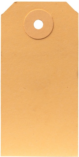 TRANSPAK Etiketten m.Anhängeöse Maße 40x80mm Qualität 190g/qm altweiß