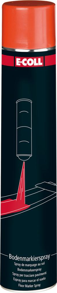 Bodenmarkierspray 750ml rot E-COLL