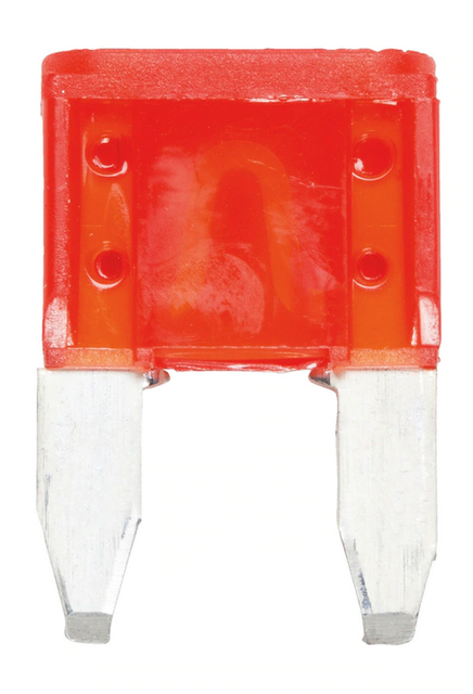 Flachstecksicherung MINI Silver 10 A I Rot