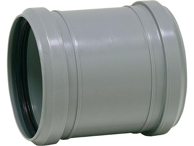 Rotstrich HT Überschiebmuffe DN 100