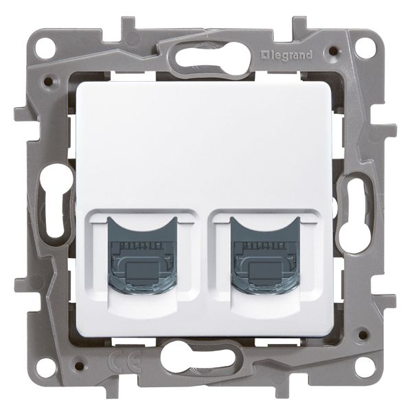 Anschlussdose Cat6 APmont Niloe 2xRJ45