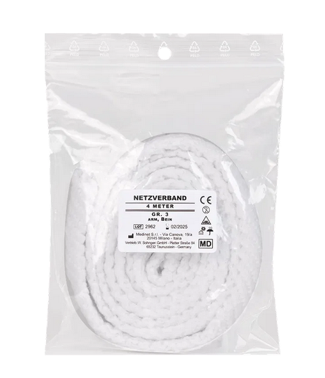 Netzverband 4 Meter Gr. 3 Arm Bein I 1006060