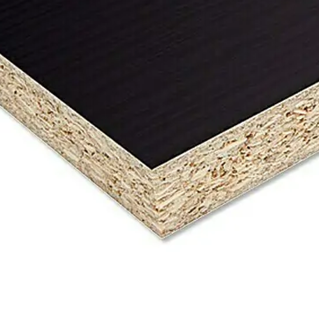 8mm Spanplatten/ schwarz im Zuschnitt