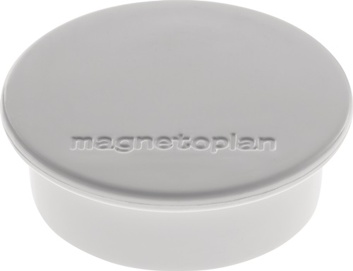 Magnet Premium D.40mm grau MAGNETOPLAN