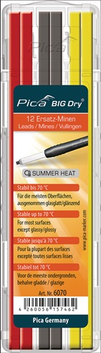 Minenset Pica BIG-Dry 4x gelb/4x rot/4x