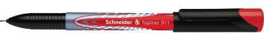 SCHNEIDER Fineliner Schneider Topliner 911 0,4mm rot Schneider Topliner 911 0,4mm rot