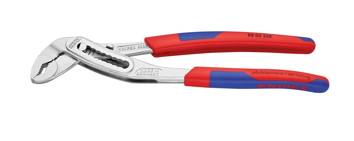 180 mm Wasserpumpenzange Alligator, verchromt