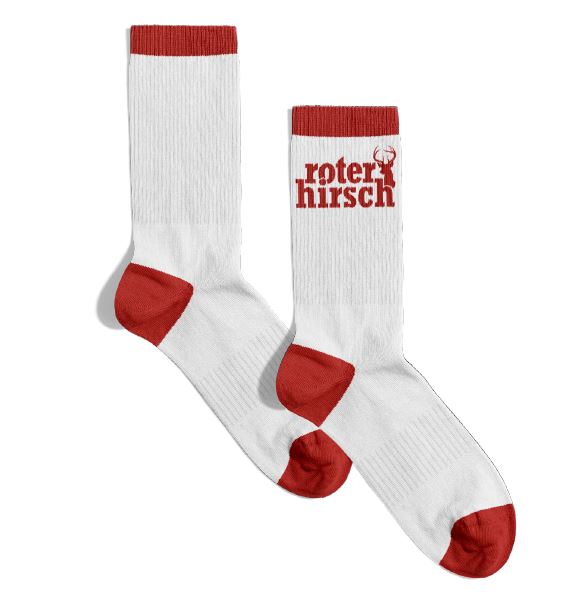 Tennissocken hirsch | Rot 37-41