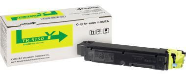 KYOCERA Toner KYOCERA Originalzubehör TK-5150Y ca. 10.000 Seiten gelb