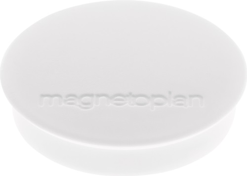 Magnet Basic D.30mm weiß MAGNETOPLAN