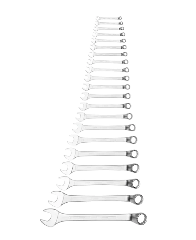 Ringmaulschlüssel-Satz gekröpft 21-teilig