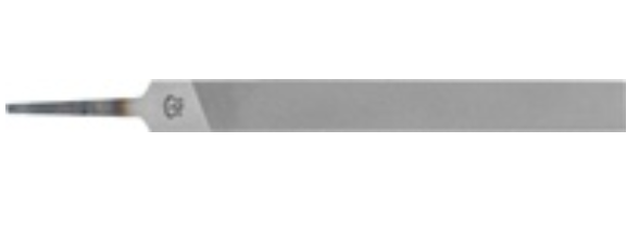 Werkstattfeile DIN 7261 L.150mm Q.16x4mm Hieb 1 Flachstumpf PFERD