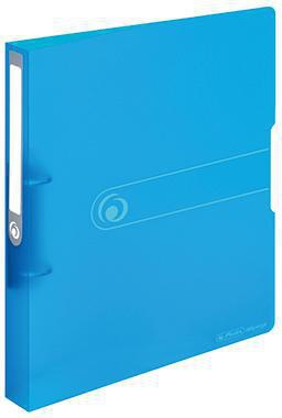 HERLITZ Ringbuch Herlitz easy orga to go DIN A4 Polypropylen blau transparent