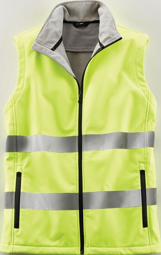 Warnweste Terrax Workwear Gr.L gelb EN 2