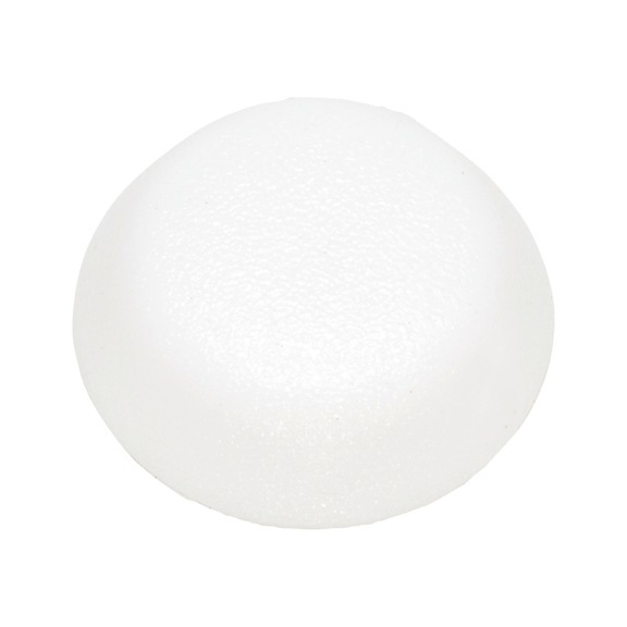 Ø14 mm Abdeckkappe für Fassadenbauschraube I weiß