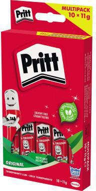 PRITT Klebestift Pritt Original Multipack nicht nachfüllbar 10 x 11 g/Pack.